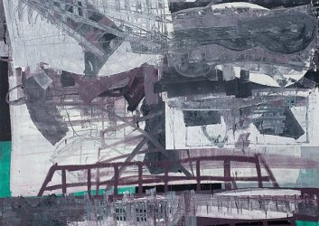 משה_קופפרמן,_השבר_והזמן_מס'_2,_שמן_על_בד